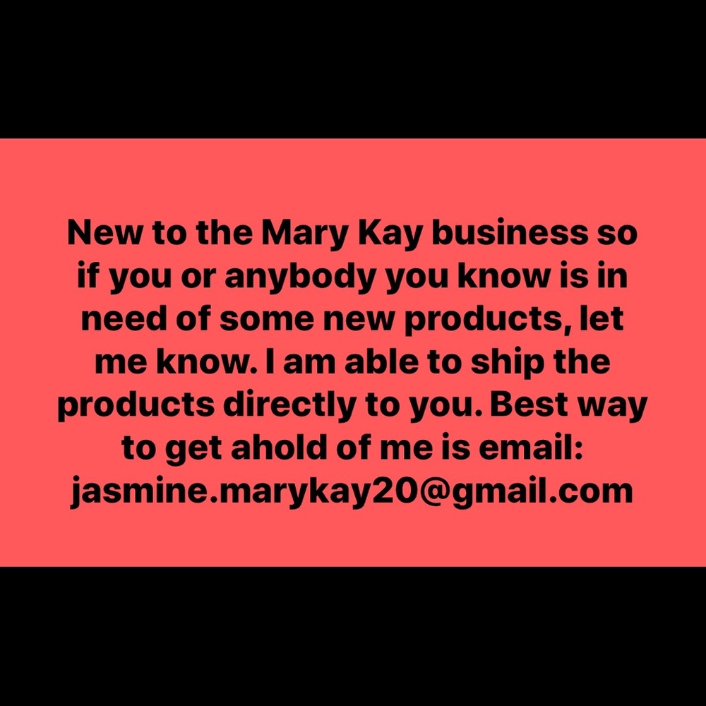 Mary Kay products